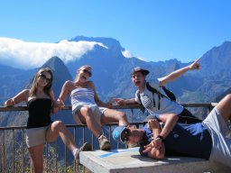 Visite de Célyne et Faf